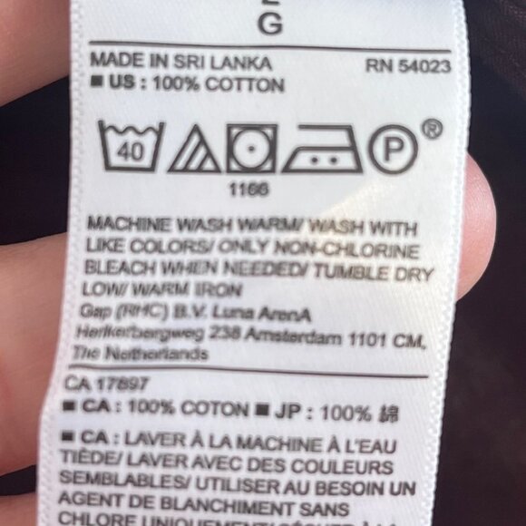 Banana Republic Dress Shirt Mens Large Purple‎ Non Iron Standard Fit Button Up - Picture 6 of 7